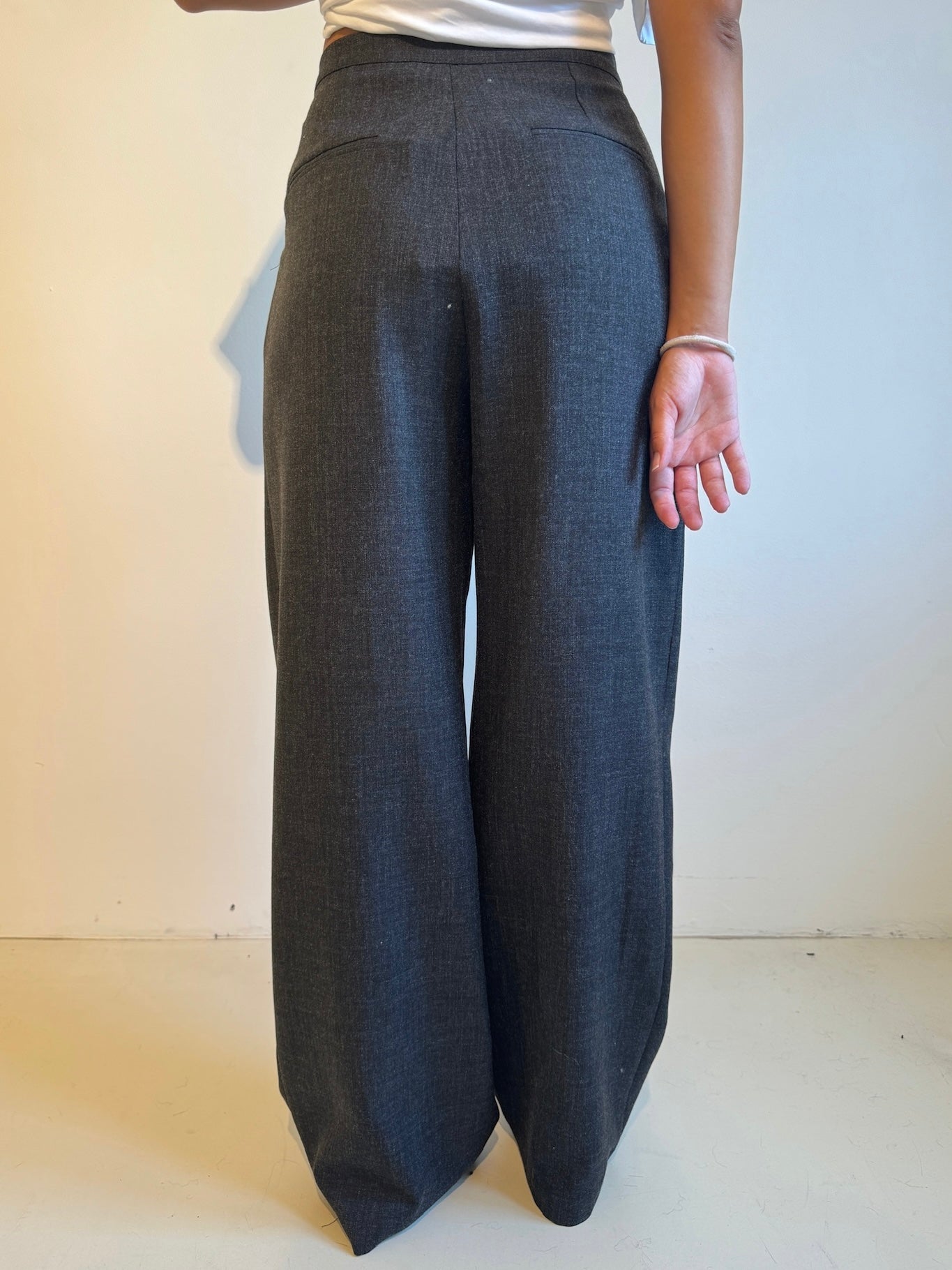 Pantalone Largo Grigio - Eleh