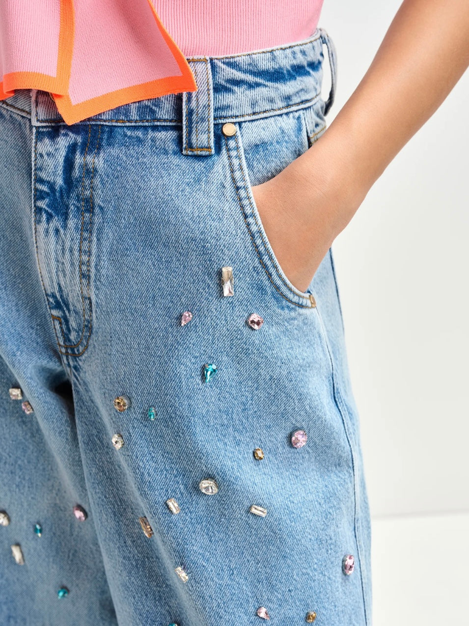 Jeans con Strass - Essentiel Antwerp