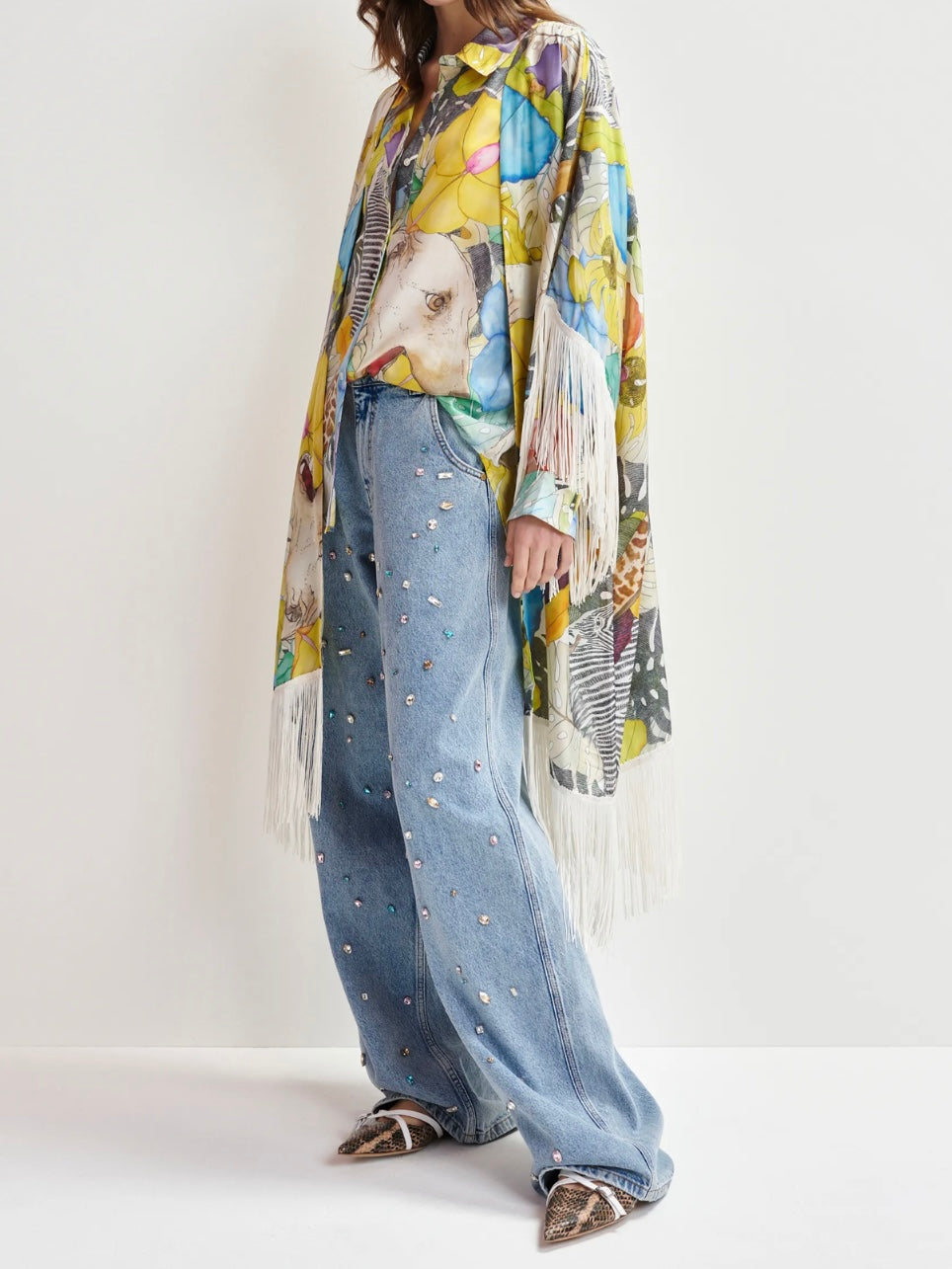 Kimono Multicolore - Essentiel Antwerp
