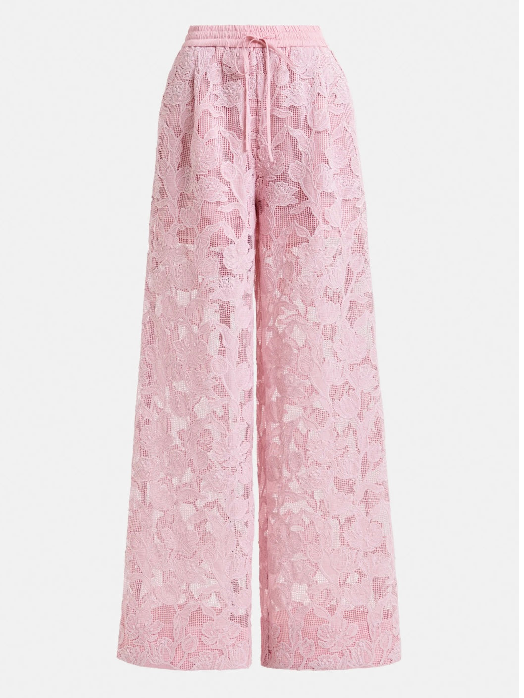 Pantaloni Rosa con Ricami - Essentiel Antwerp