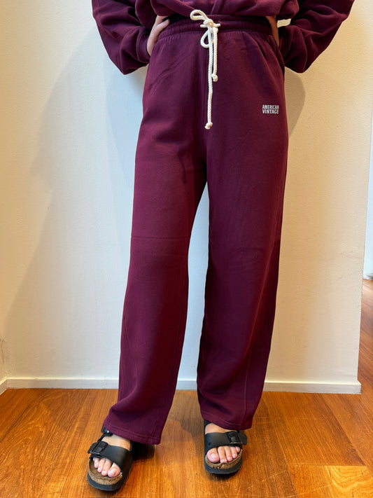 Joggers Bordeaux - American Vintage