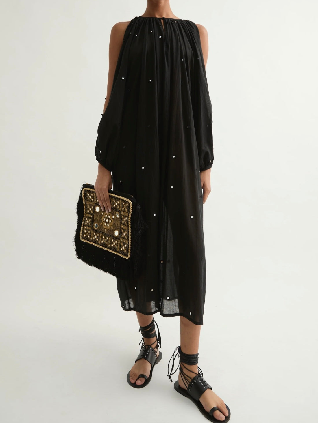 Abito Nero con Spalle Scoperte- Laurence Bras