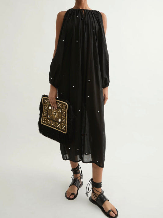 Abito Nero con Spalle Scoperte- Laurence Bras