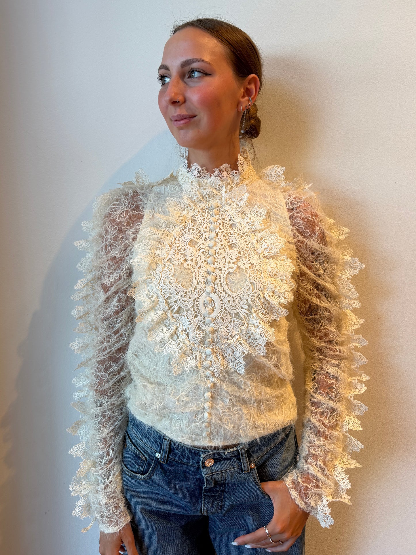 Camicia in Pizzo - Amosa