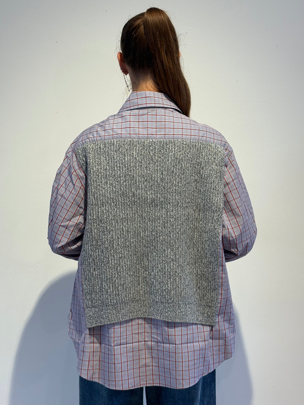 Camicia Con Gilet in Lana Sovrapposta - Essentiel Antwerp