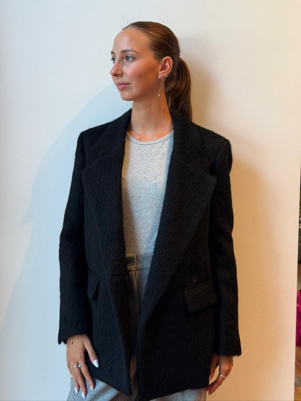 Blazer Sartoriale Modulabile Nero - Su