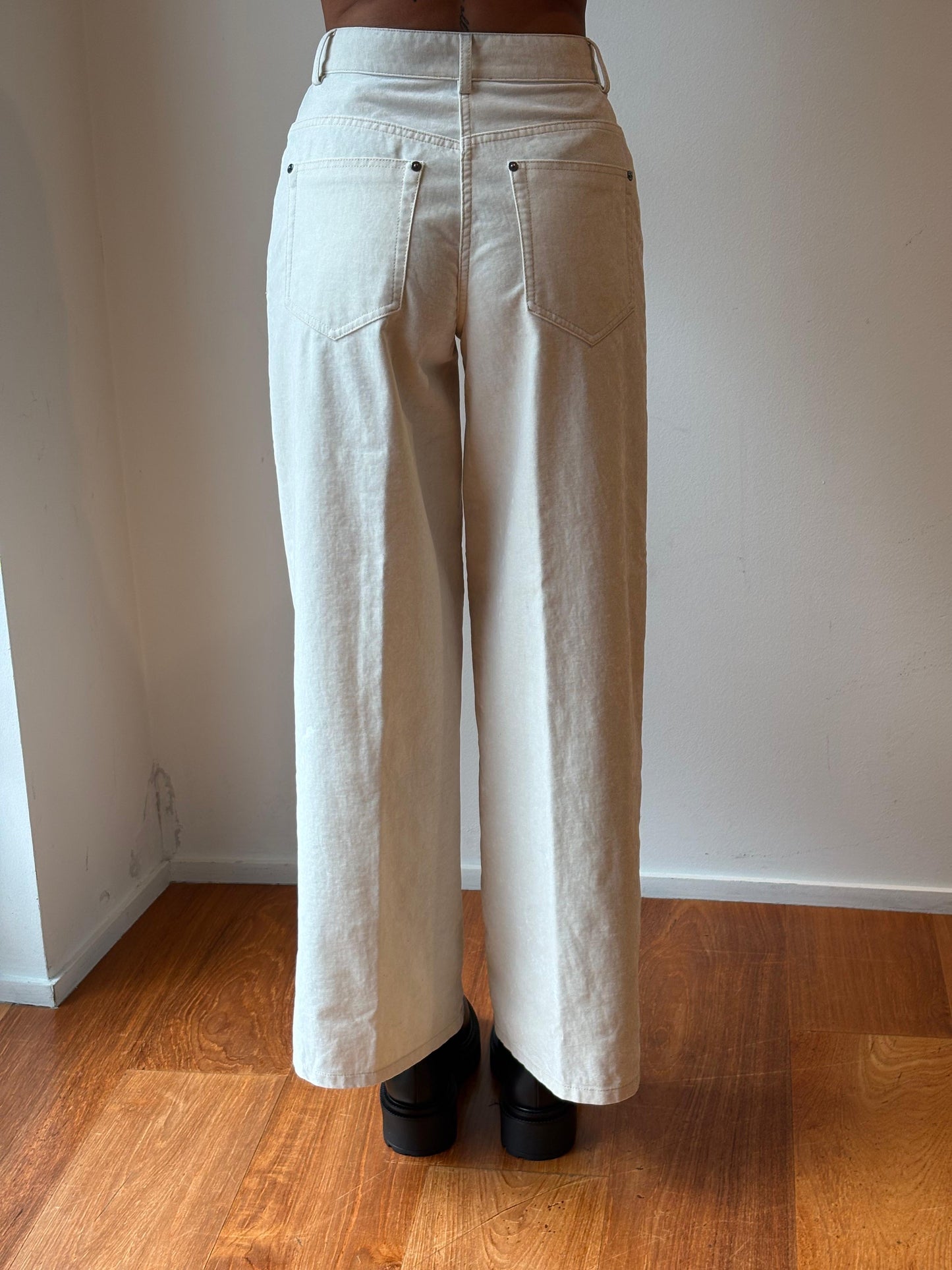 Pantalone Velluto Avorio - Forte Forte