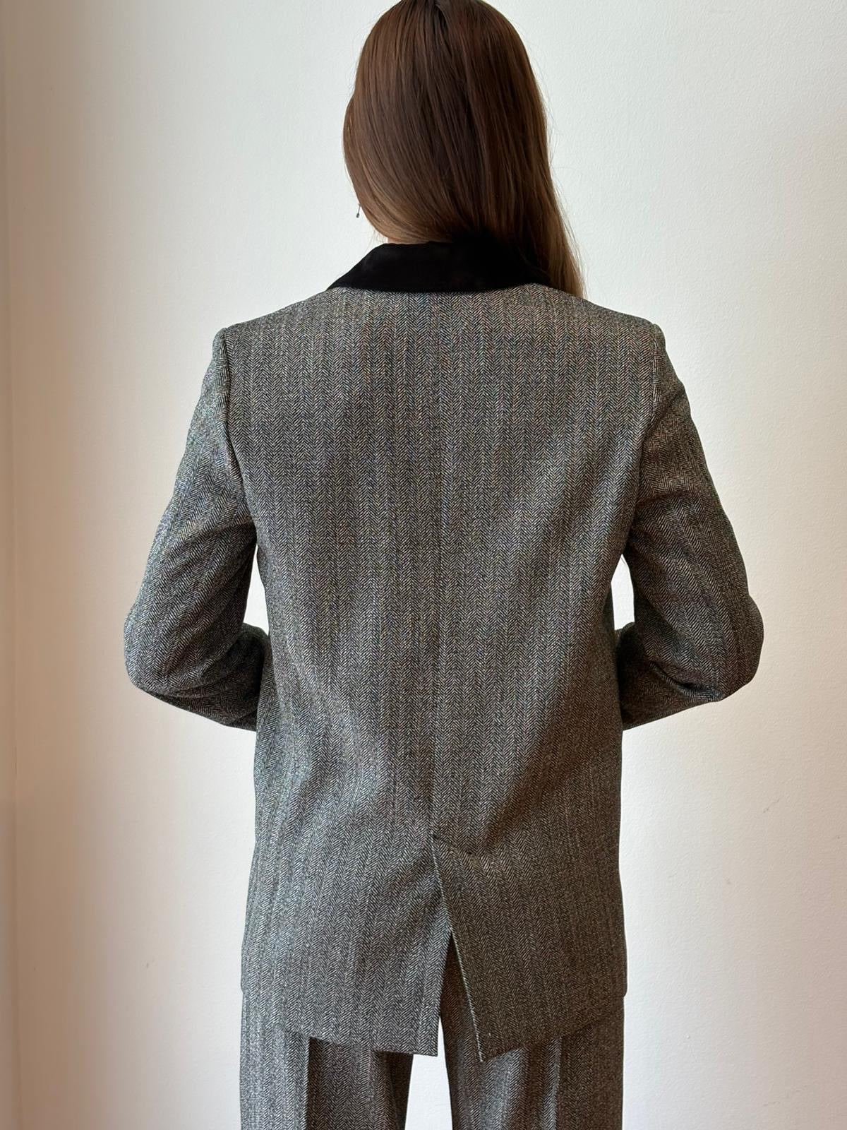Blazer in Chevron Jaspé - Forte Forte