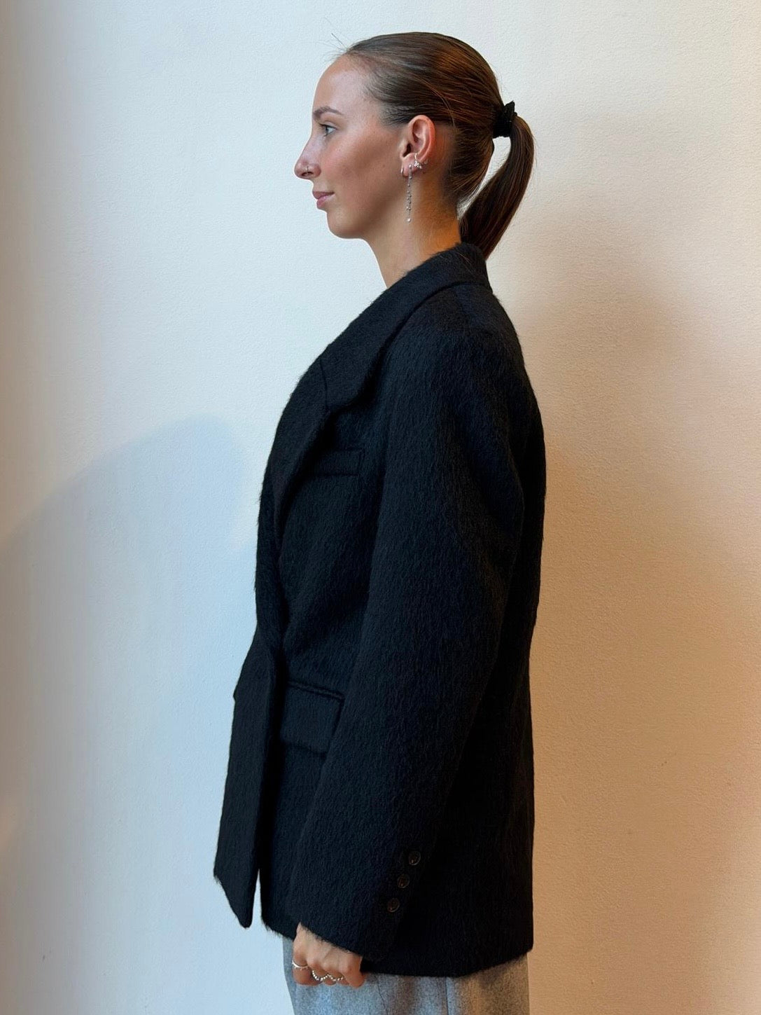 Blazer Sartoriale Modulabile Nero - Su