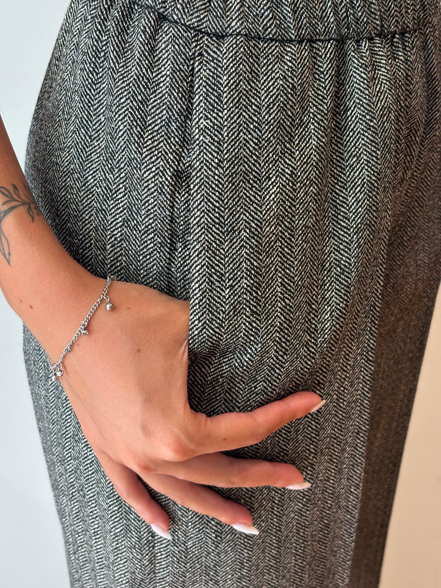 Pantalone in Chevron Jaspé - Forte Forte